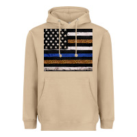 Mushroom Back to blue USA flag leopard police 20oz tumbler Heavyweight Hoodie - Neo Western