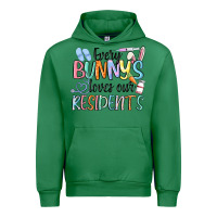 Emerald every bunny loves our residents Urban Hoodie - MaliasSmallBusiness