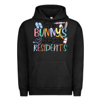 Pigment Black every bunny loves our residents Urban Hoodie - MaliasSmallBusiness