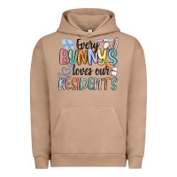 Pigment Burro every bunny loves our residents Urban Hoodie - MaliasSmallBusiness
