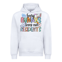 White every bunny loves our residents Urban Hoodie - MaliasSmallBusiness