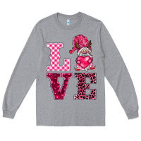 Heather Grey love gnomies Long Sleeve Tee - BarkalooDesign