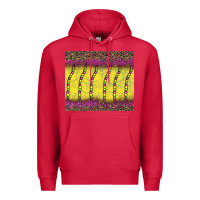 Cardinal mardi gras bead leopard Premium Hoodie - BarkalooDesign