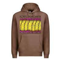 Chestnut mardi gras bead leopard Premium Hoodie - BarkalooDesign