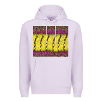 Lilac mardi gras bead leopard Premium Hoodie - BarkalooDesign