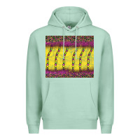Seafoam mardi gras bead leopard Premium Hoodie - BarkalooDesign