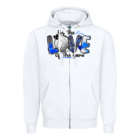 For The Love Of The Game Volleyball Zipper Hoodie | Teevron