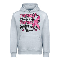 Heather Grey friends dont let friends fight cancer alone Urban Hoodie - MaliasSmallBusiness