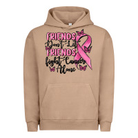 Pigment Burro friends dont let friends fight cancer alone Urban Hoodie - MaliasSmallBusiness