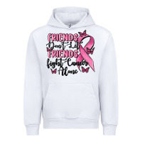 White friends dont let friends fight cancer alone Urban Hoodie - MaliasSmallBusiness