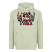 Matcha Born to be free 4th of July Heavyweight Hoodie - CowGirlArtShop