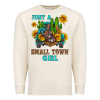Sandshell just a small town girl Premium Sweatshirt - HRA Design Shop