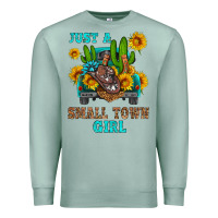 Seafoam just a small town girl Premium Sweatshirt - HRA Design Shop