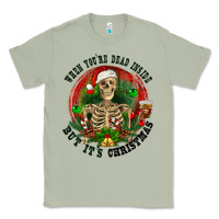 Matcha When you're dead inside but it's christmas Classic Tee - RanaPortraitStore