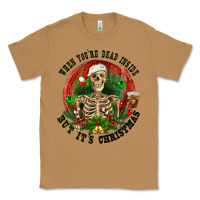 Toasted Coconut When you're dead inside but it's christmas Classic Tee - RanaPortraitStore