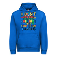 Cobalt dont speak much because im brilliant Urban Hoodie - MaliasSmallBusiness