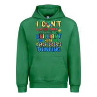 Emerald dont speak much because im brilliant Urban Hoodie - MaliasSmallBusiness