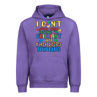 Tulip dont speak much because im brilliant Urban Hoodie - MaliasSmallBusiness