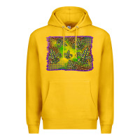 Lemon mardi gras background Premium Hoodie - BarkalooDesign
