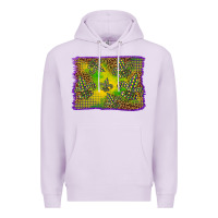 Lilac mardi gras background Premium Hoodie - BarkalooDesign