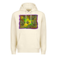 Sandshell mardi gras background Premium Hoodie - BarkalooDesign