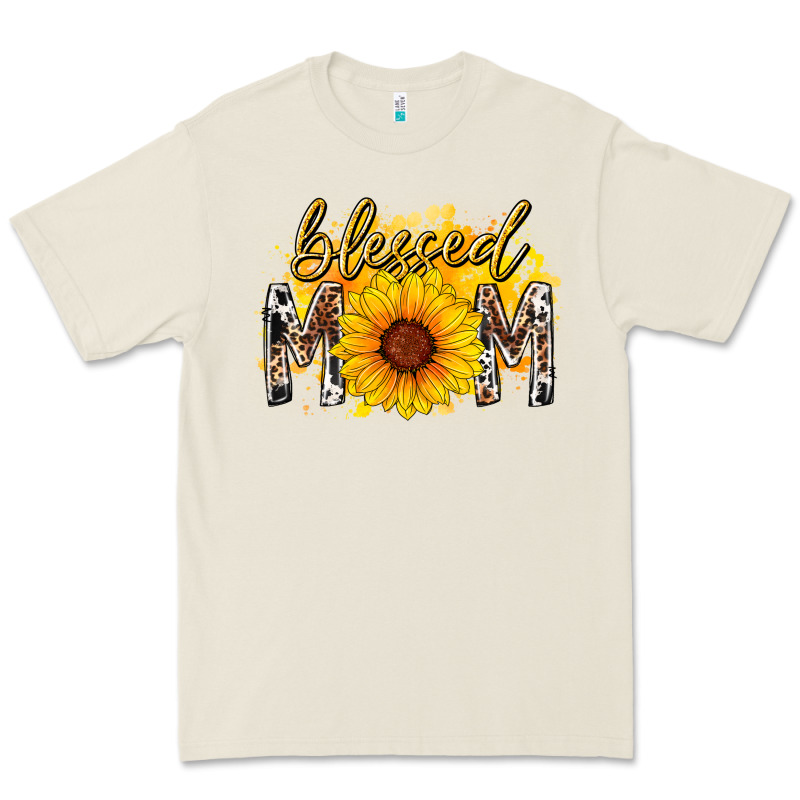 Blessed Mom Sunflower Premium Tee by RacoonDesign | Teevron