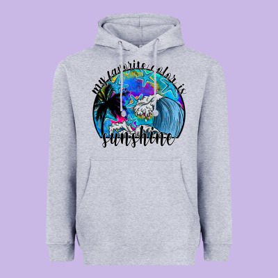 My Favorite Color Is Sunshine Heavyweight Hoodie Designed By Sublimationcraftshop