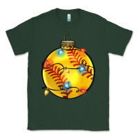 Sports Green christmas  softball Classic Tee - Zillion Design Studio