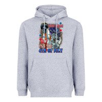 Heather Grey Dead inside but it's the 4th of July Heavyweight Hoodie - CowGirlArtShop