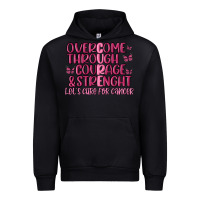 Black overcome through courage strength  malia Urban Hoodie - MaliasSmallBusiness