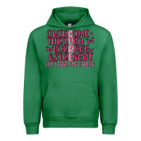 Emerald overcome through courage strength  malia Urban Hoodie - MaliasSmallBusiness