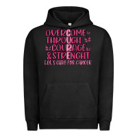 Pigment Black overcome through courage strength  malia Urban Hoodie - MaliasSmallBusiness