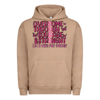 Pigment Burro overcome through courage strength  malia Urban Hoodie - MaliasSmallBusiness