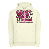 Pigment Pistachio overcome through courage strength  malia Urban Hoodie - MaliasSmallBusiness