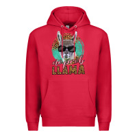 Cardinal western no prob llama Premium Hoodie - LillyAllenDesigns