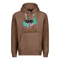 Chestnut western no prob llama Premium Hoodie - LillyAllenDesigns