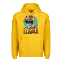 Lemon western no prob llama Premium Hoodie - LillyAllenDesigns