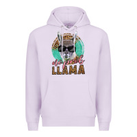 Lilac western no prob llama Premium Hoodie - LillyAllenDesigns