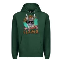Sports Green western no prob llama Premium Hoodie - LillyAllenDesigns