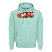 Seafoam baseball coach Zipper Hoodie - texasbilliewilder