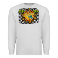 Dove Grey sunshine on my mind Premium Sweatshirt - RacoonDesign