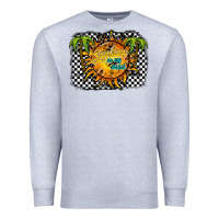 Heather Grey sunshine on my mind Premium Sweatshirt - RacoonDesign