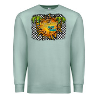 Seafoam sunshine on my mind Premium Sweatshirt - RacoonDesign