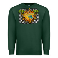 Sports Green sunshine on my mind Premium Sweatshirt - RacoonDesign