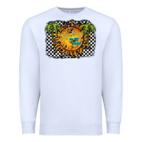 White sunshine on my mind Premium Sweatshirt - RacoonDesign
