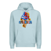 Blue Mist ice cream america Premium Hoodie - AdoDesignShop
