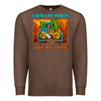 Chestnut country roads take me home Premium Sweatshirt - HRA Design Shop