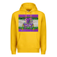 Lemon mardi gras  mask Premium Hoodie - BarkalooDesign