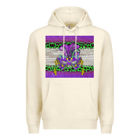 Sandshell mardi gras  mask Premium Hoodie - BarkalooDesign