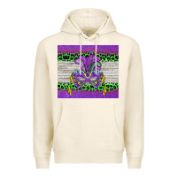 Tofu mardi gras  mask Premium Hoodie - BarkalooDesign